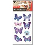 Anděl Tetovací obtisky motýli modří 10,5 x 6 cm 16060 – Hledejceny.cz
