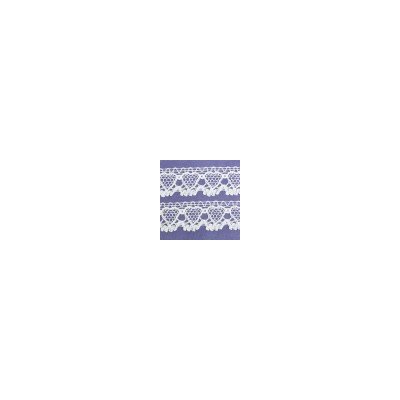 Krajka bavlněná paličkovaná 1,9cm bílá se srdíčky nezařazeno DECU090024 – Zboží Mobilmania