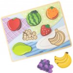 Viga puzzle s úchyty Ovoce – Zboží Dáma