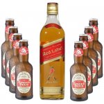 Johnnie Walker Red Label 40% 1 l a Fentimans Ginger Beer 8 x 0,2 l (set) – Zboží Mobilmania