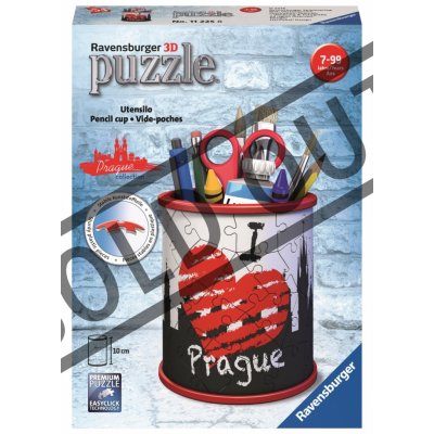 Ravensburger 3D puzzle Stojan na tužky I love Prague 54 ks – Zboží Mobilmania