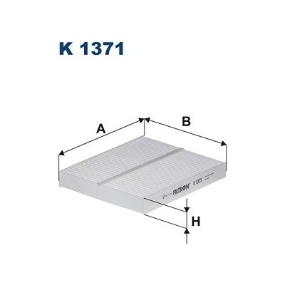 K1371 FILTRON Filtr, vzduch v interiéru – Hledejceny.cz