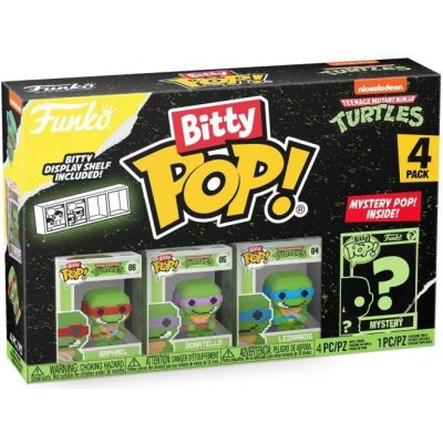 Funko Bitty POP! Želvy Ninja 8-Bit 4-pack – Zboží Mobilmania