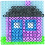 HAMA HAMA H8214 Hama podložka velký čtverec zažehlovací korálky MAXI – Zboží Mobilmania