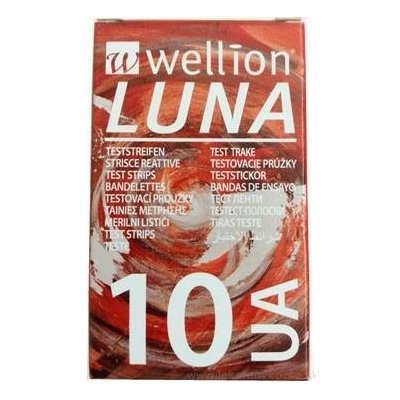 Wellion LUNA UA Testovací proužky 10 ks – Zboží Dáma