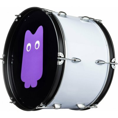 NRG Grand Roar Buben na fandení 20" White Spirit – Hledejceny.cz