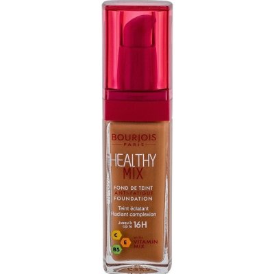 Bourjois Paris Healthy Mix Anti-Fatigue Foundation Rozjasňující make-up s výtažky z ovoce 58 Caramel 30 ml – Hledejceny.cz