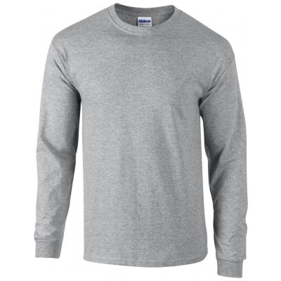 Silnější triko s dlouhými rukávy ULTRA sportovní šedá – Zboží Mobilmania