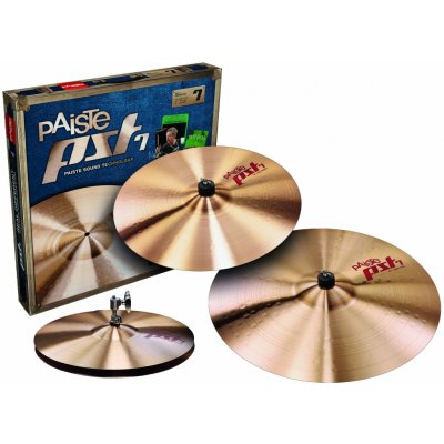 Paiste PST7 light/session set 14"hi-hat 16" 18"crash 20"ride. – Sleviste.cz