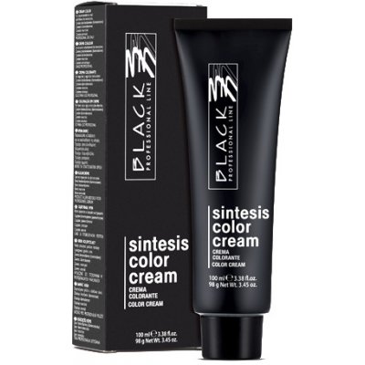 Black Sintesis Color Creme Barva na vlasy Black sintesis barva na vlasy: 6.12 tmavá popelavá blond 100 ml – Hledejceny.cz
