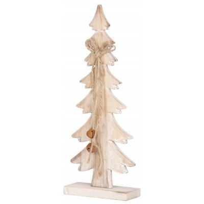 Dekorace Woodeco 66009 Stromeček bílý 11x30 cm bal. 2 ks – Hledejceny.cz