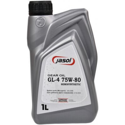 JASOL 75W-80 GL4 1 l
