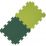 Yate pěnový koberec světle tmavě zelená 29x29x1,2 cm – Zboží Dáma