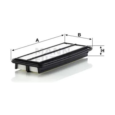 MANN FILTER Vzduchový filtr C 35 008 – Hledejceny.cz