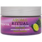 Dermacol Aroma Ritual Grape & Lime zvláčňující tělový peeling 200 g pro ženy