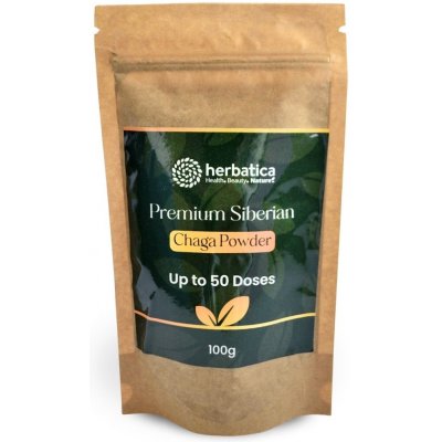 Herbatica Prémiová čaga sibiřská 100% prášek 100 g – Hledejceny.cz