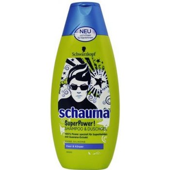 Schauma šampon men Super Power! 400 ml