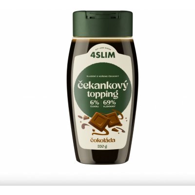 4Slim Čekankový topping čokoláda 330 g – Zboží Dáma