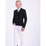 QHP Dětské jezdecké sako Mesh Junior černé černé – Zboží Dáma