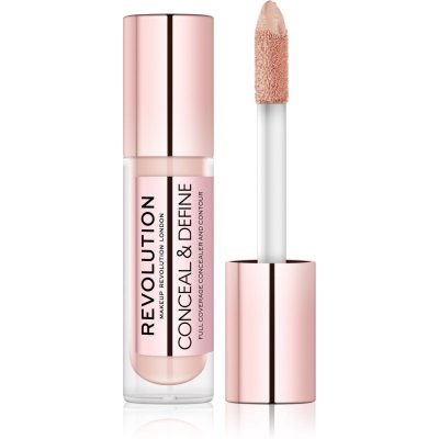 Makeup Revolution Conceal & Define tekutý korektor C0,5 4 g – Hledejceny.cz