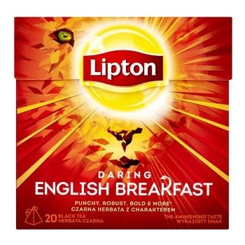 Lipton English Breakfast černý čaj 20 sáčků 36 g