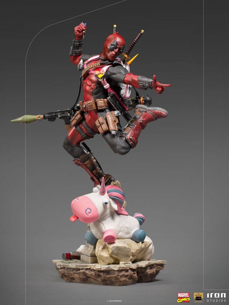 Iron Studios Marvel Comics Deadpool Deluxe BDS Art Scale 1/10