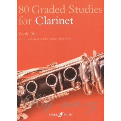 80 Graded Studies for Clarinet 1 1-50 80 etud se stoupající obtížností pro klarinet 1-50 – Zboží Mobilmania