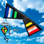 D&P Dvojšnúrový športový šarkan 180cm – Zboží Dáma