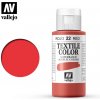 Barva na textil Vallejo Textile Color 22 red 60 ml