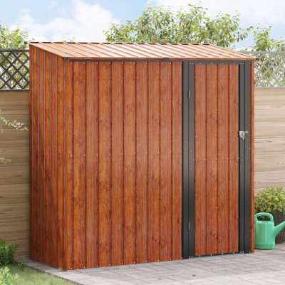 OMAXI 750709 203 x 85,5 x 200 cm Hnědá – Hledejceny.cz