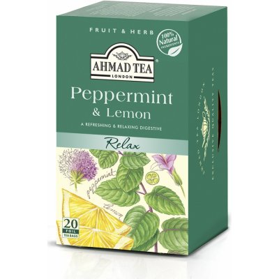 Ahmad Tea Máta s citrónem 20 x 1,5 g – Zbozi.Blesk.cz