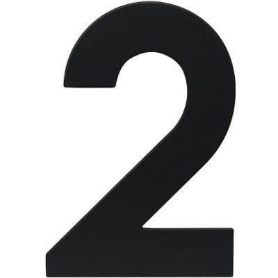 RICHTER CZECH Nerezová číslice Richter RN.120L.CE černá číslo: 2 – Sleviste.cz