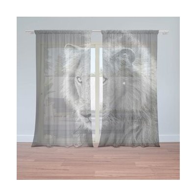 Sablio Záclony Lvíček: 2ks 150x250cm – Hledejceny.cz