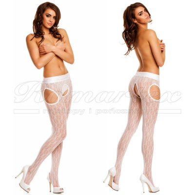 Bodystocking Romartex Kola černá/červená/bílá bílá – Sleviste.cz