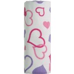 T-TOMI Bambusová osuška hearts / srdíčka – Zboží Dáma
