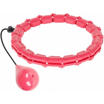 Rebel RBA-3065 Hula Hoop se závažím 50 cm růžová – Zbozi.Blesk.cz