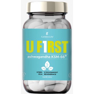 U First Ashwagandha KSM-66 60 kapslí – Hledejceny.cz