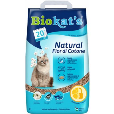 Biokat’s Natural Fior di Cotone podestýlka 5 kg – Zboží Mobilmania