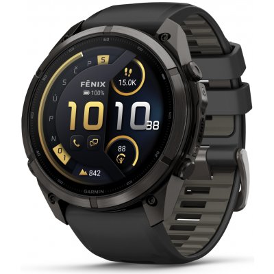 Garmin Fenix 9 Pro 47 mm AMOLED inReach Carbon Gray DLC Black/Pebble 010-04336-11 – Hledejceny.cz