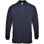 Portwest Polokošile Flame Resistant Anti-Static FR10 dlouhý rukáv Navy L – Zboží Dáma