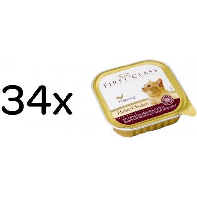 First Class Drůbeží paštika 34 x 100 g – Sleviste.cz