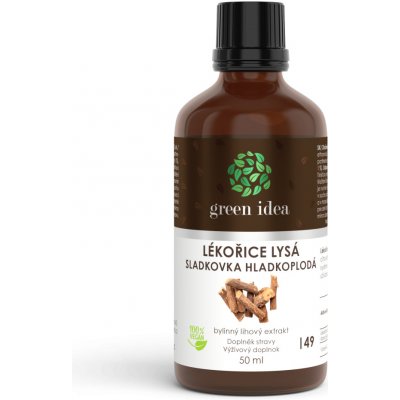 Green idea Lékořice tinktura 50 ml – Hledejceny.cz