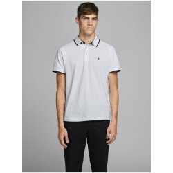 Jack & Jones pánské polo tričko Paulos Bílé