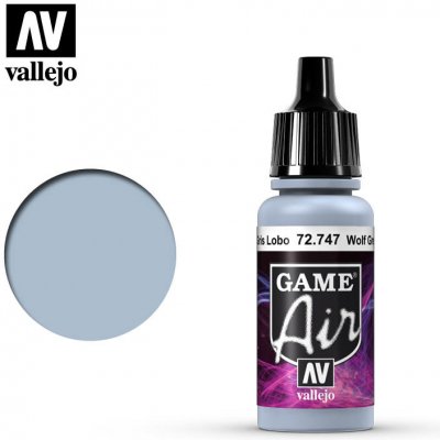 Vallejo Game Air: Wolf Grey 17ml airbrush barva na modely – Zboží Mobilmania