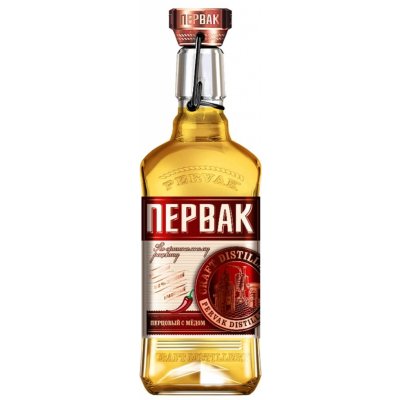 Pervak Pepper with Honey 40% 0,5 l (holá láhev)