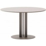 Kave Home Sedalis 80 cm zahradní jídelní stůl Béžovošedý – Hledejceny.cz