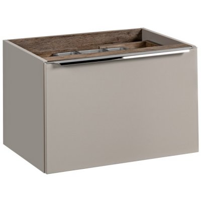 COMAD SANTA FE 82-60 taupe, šířka 60 cm, krémová/dub santa fe vintage – Zboží Mobilmania