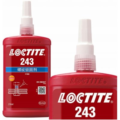 LOCTITE 243 na zajišťování šroubů 250g – HobbyKompas.cz