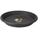 Elho Univerzální miska pod květináč Round pr. 35 x 5 cm antracitová – Zboží Dáma
