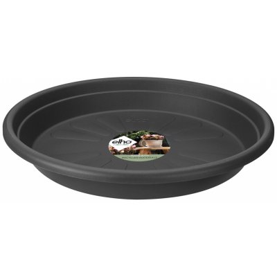 Elho Univerzální miska pod květináč Round pr. 35 x 5 cm antracitová – Zboží Dáma
